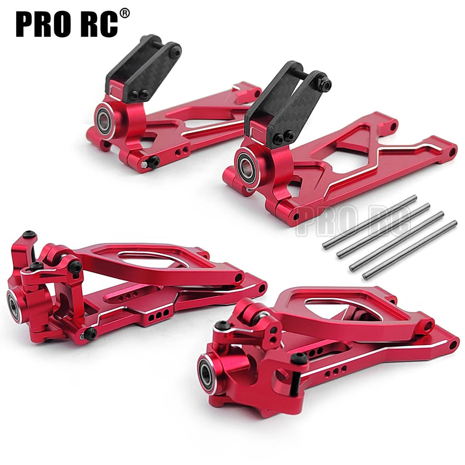 1Set CNC Steering & Suspension Arms Set For Arrma 1/10 GORGON 4X2 MEGA 550 Brushed Monster Truck Rc Car Part