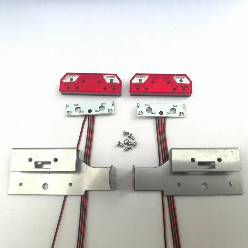 Simulation Taillight for 1/14 Tamiya RC Truck Car Scania VOLVO MAN Diy Parts