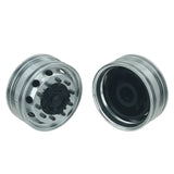 1 Pair Metal Front Rear CNC Wheel Hubs for 1/14 Tamiya RC Truck Tipper Scania 770s Volvo FH16 Benz MAN Diy Parts