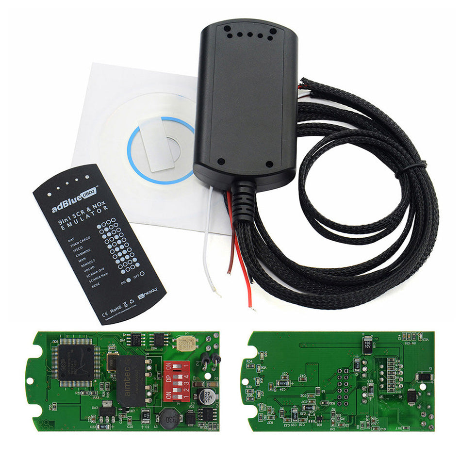 محاكي AdBlue عالمي 9 في 1 مناسب لمحاكاة قيادة شاحنات سكانيا وفولفو