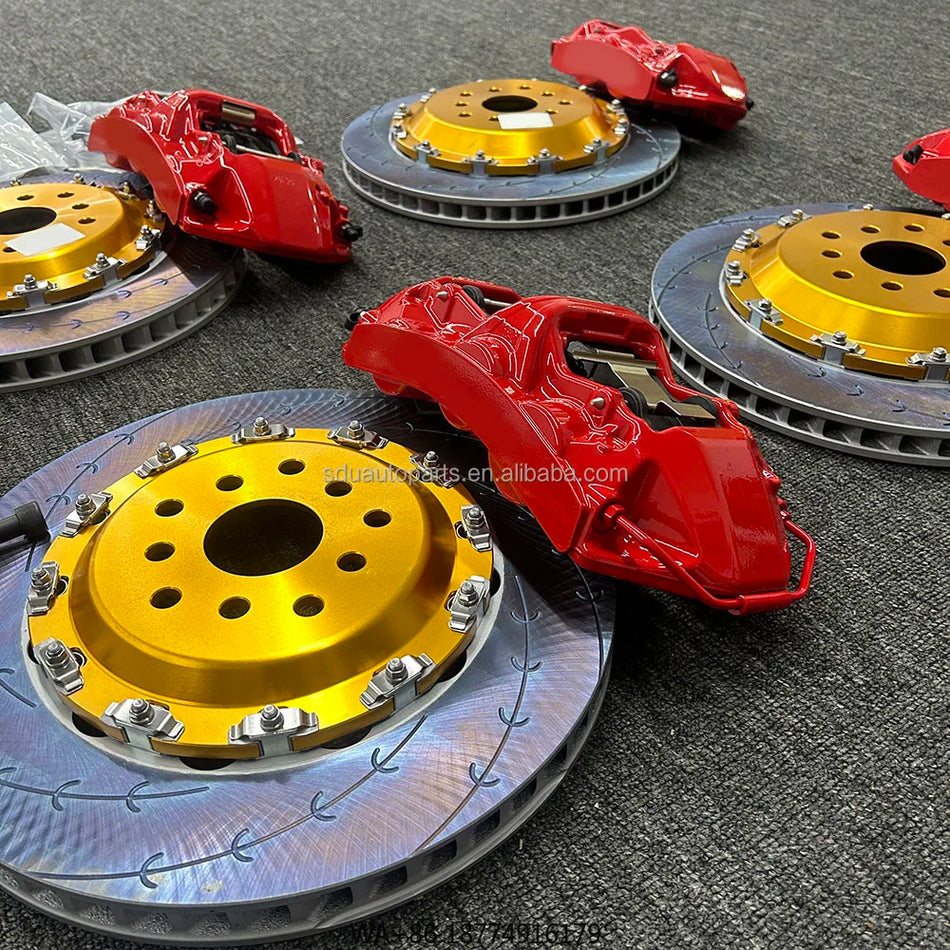 Customer Favorite Auto Parts Racing Modified Brake Caliper Six Pistons Caliper Floating Rotor Brake Disc 6 Pot Big Brake Kit