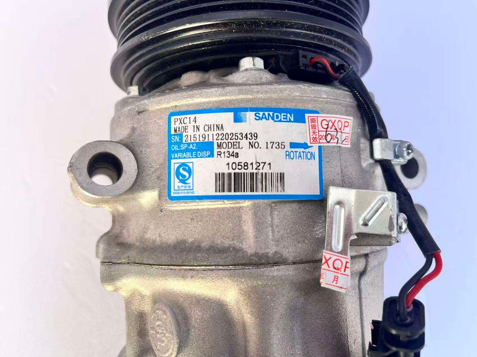 Car AC Compressor For MG RX5 OEM 10581271