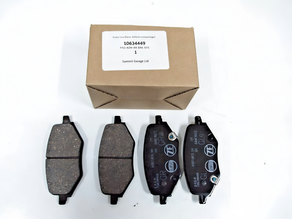 Rear Brake Pad Set For MG HS OEM 10634449