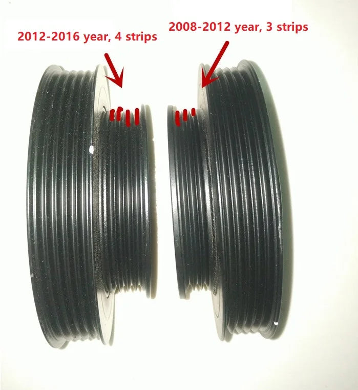 بكرة عمود مرفقي بلاستيكية واحدة لسيارة سايك رووي 550 MG6 1.8T الصينية، قطع غيار محركات السيارات، LHG000010، جودة عالية 