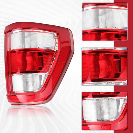 Halogen Tail Light Rear Lamp Assembly Compatible for Ford F150 F-150 XL 2021 ...