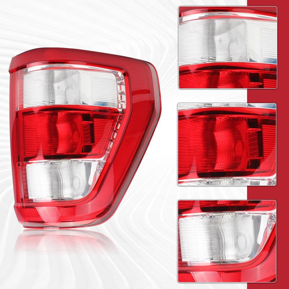Halogen Tail Light Rear Lamp Assembly Compatible for Ford F150 F-150 XL 2021 ...
