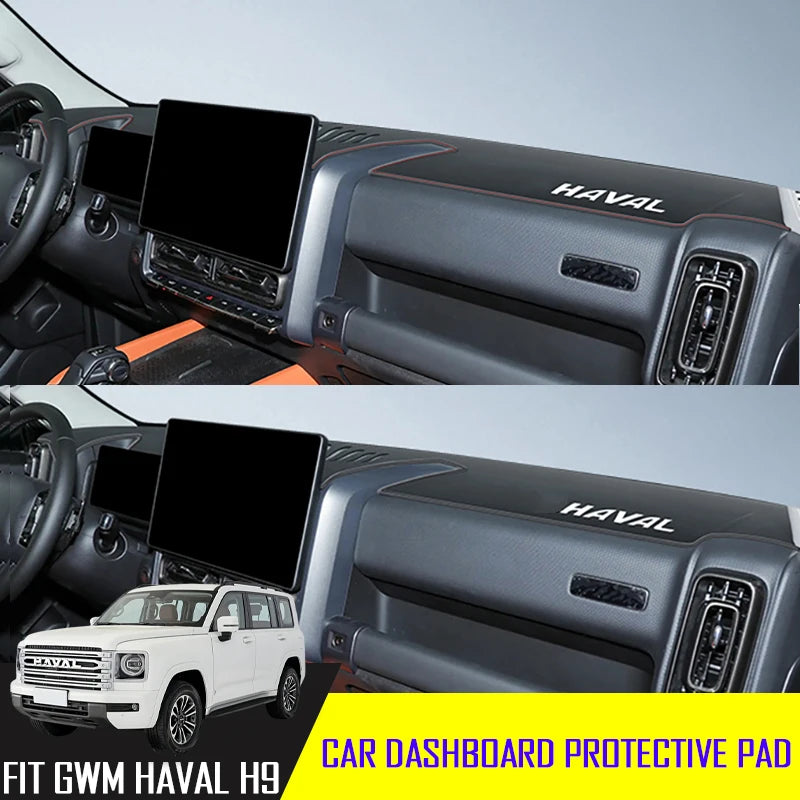 Automobile Dashboard Sun Protection UV Protection Pad Fit for GWM Haval H9 2024-2025 Auto Interior Protection Parts