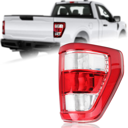 Halogen Tail Light Rear Lamp Assembly Compatible for Ford F150 F-150 XL 2021 ...