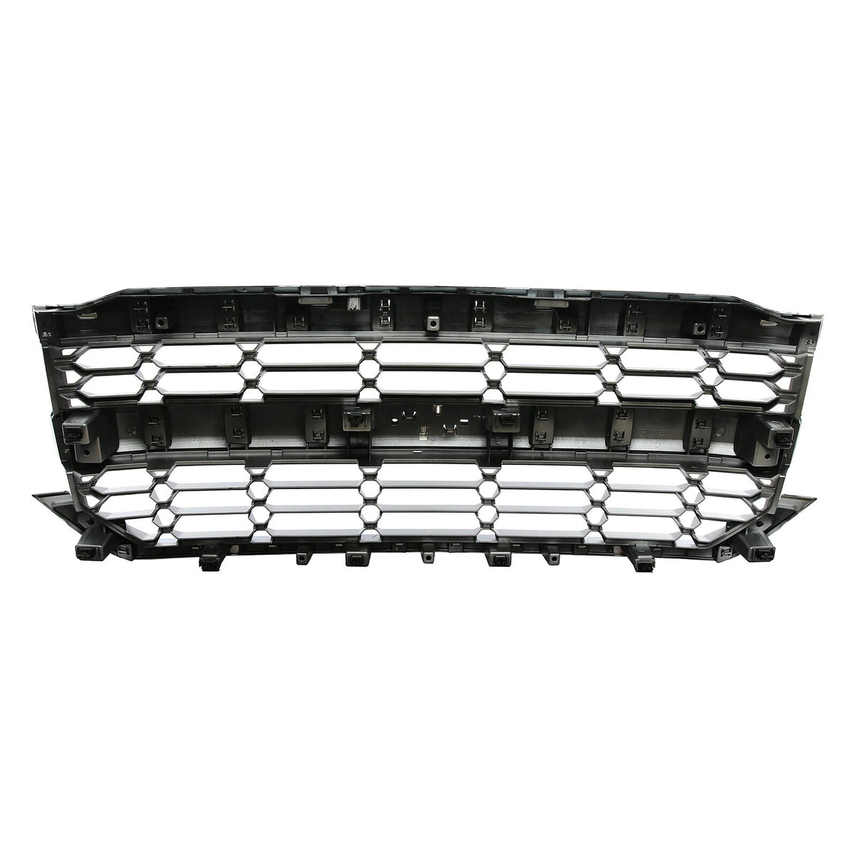 Front Bumper Upper Grille Chrome for 2016 2017 2018 2019 Chevy Silverado 1500